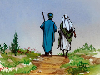 Jesus sending his disciples